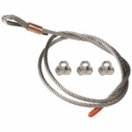 Galvanised or stainless steel cable