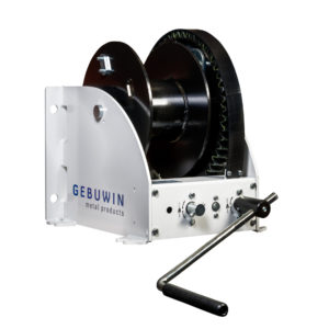 Wormwiel lier 2000 - 5000 kg met vrijloop en rem