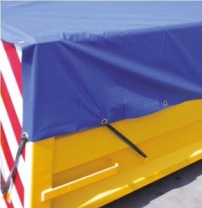 Containerkleden, container, kleed, afdekkleed, containerkleed, Containerkleden PVC 570 gram