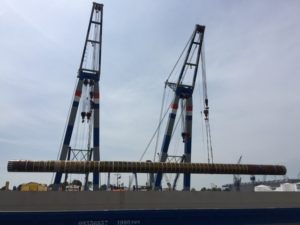 Pile loading