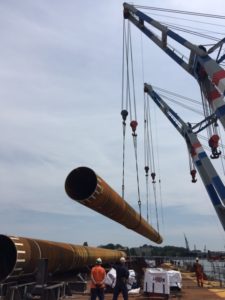 Pile loading
